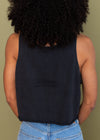 Vintage Live to Ride Cropped Tank