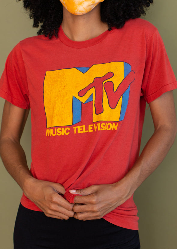 Vintage 80s/90s Thin MTV Tee