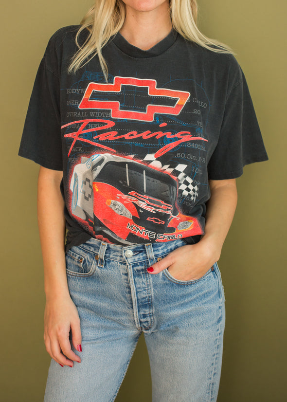 Vintage 90s Chevy Racing NASCAR Tee