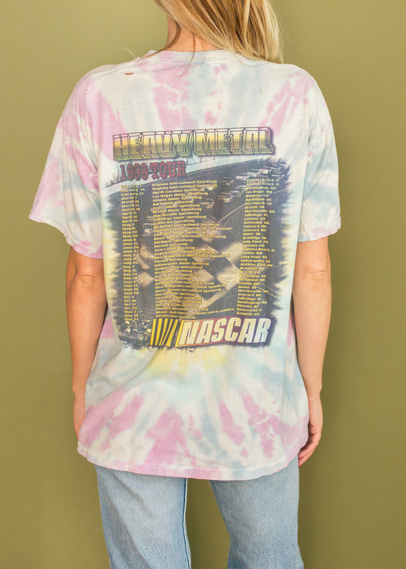 Vintage 1999 Tie-Dye NASCAR Tee