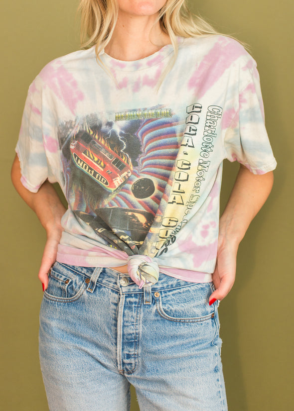 Vintage 1999 Tie-Dye NASCAR Tee