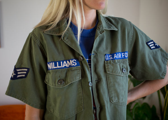 Vintage Short Air Force Jacket