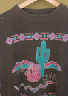 Vintage 90s Thin Faded Southwestern Tee
