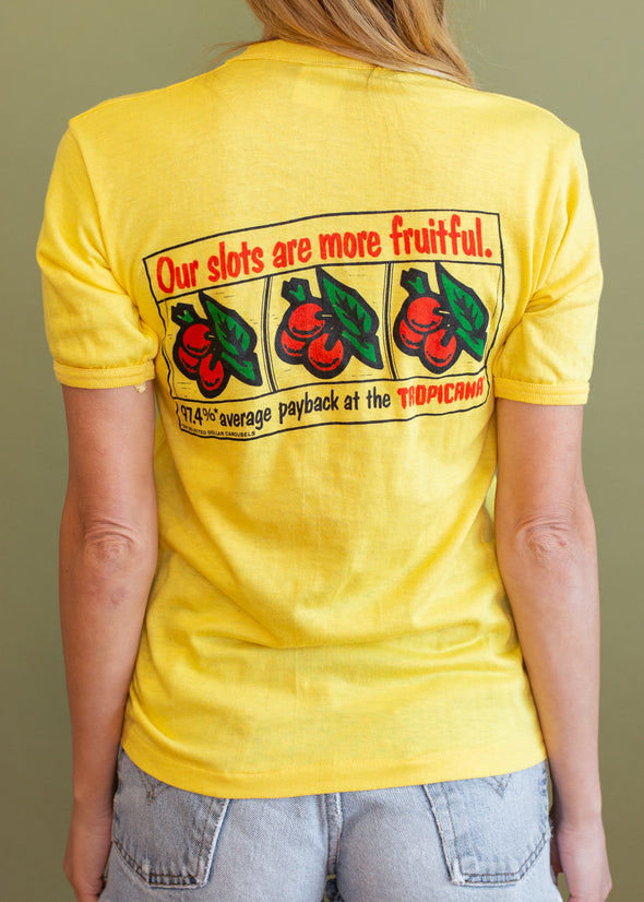 Vintage 1980s Soft and Thin Tropicana Tee