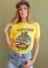 Vintage 1980s Soft and Thin Tropicana Tee