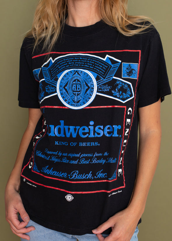 Vintage 1991 Budweiser Tee