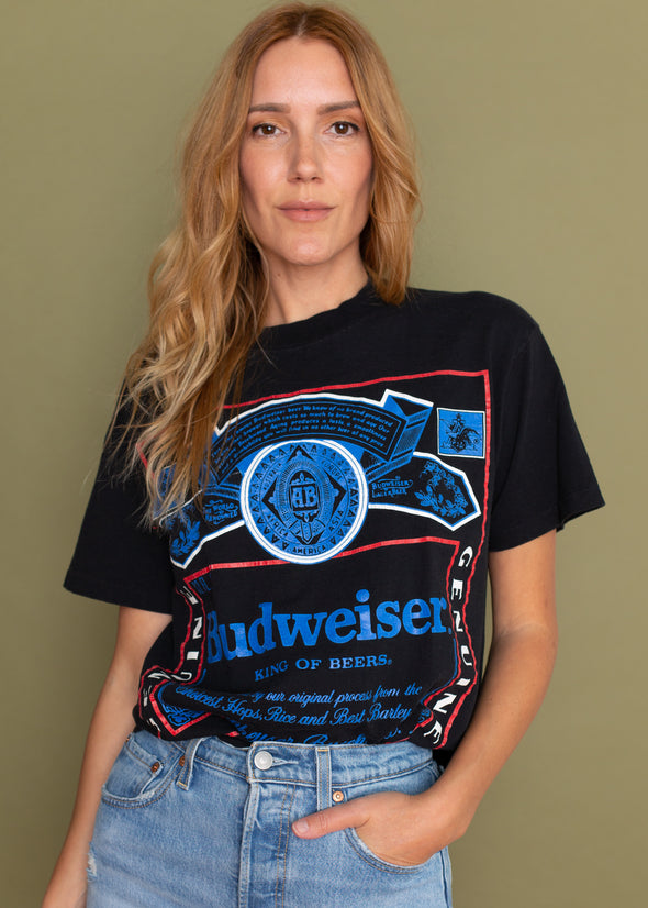 Vintage 1991 Budweiser Tee