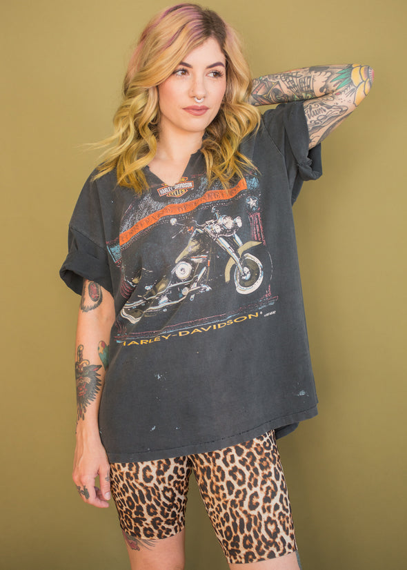 Vintage 90s Harley Heritage of Freedom Tee