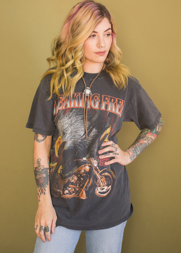 Vintage Breaking Free Biker Tee