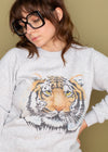 Vintage 1991 Glitter Tiger Sweatshirt