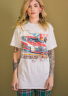 Vintage 1980s Raceway Park Grungy Tee