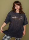Vintage 90s Paint Splatter Grungy Harley Tee