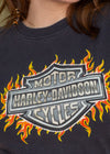 Vintage 90s Harley Flame Tank