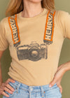 Vintage 1970s Nikon Tee