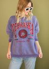 Vintage Nebraska Acid Washed Sweatshirt