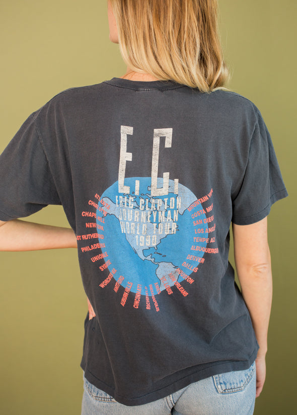 Vintage Eric Clapton 1990 Tour Tee