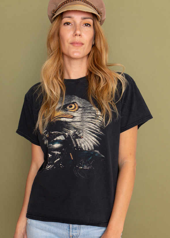 Vintage 90s Eagle Biker Tee