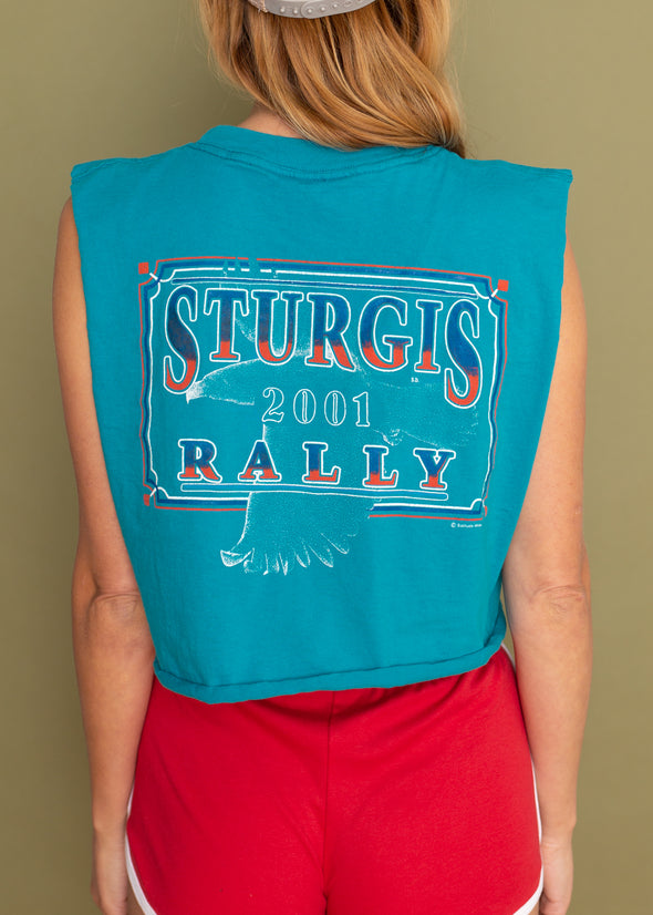 Vintage 2001 Sturgis Cropped Tank