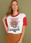 Vintage 1981 San Fran 49ers Two Tone Tee