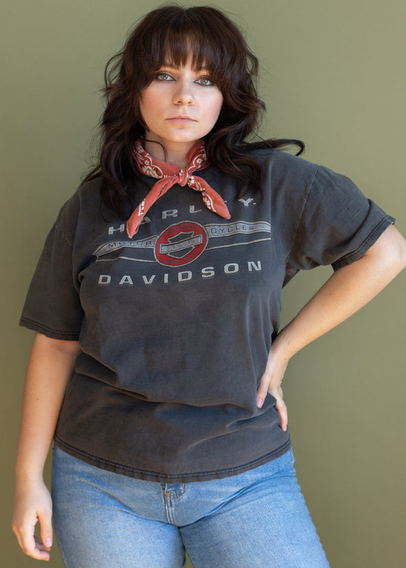 Vintage 90s Faded Harley Tee