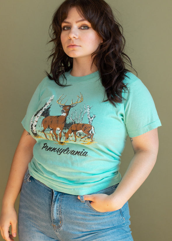 Vintage 1980s Pennsylvania Deer Tee