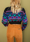 Vintage Reworked Cropped Sweater