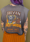 Vintage 1999 Faded Cropped Harley Tank