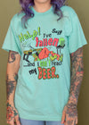 Vintage 1991 Funny Can't Reach My Beer Tee