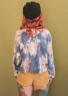 Vintage 90s Tie Dye Desert Storm Sweatshirt