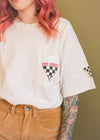 Vintage 90s Miller Pit Crew Pocket Tee