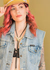 Vintage 90s Harley Denim Vest