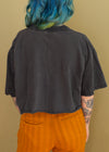 Vintage 90s Deep V Harley Cropped Tee
