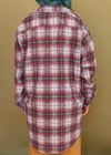 Vintage 90s Long Fit Flannel