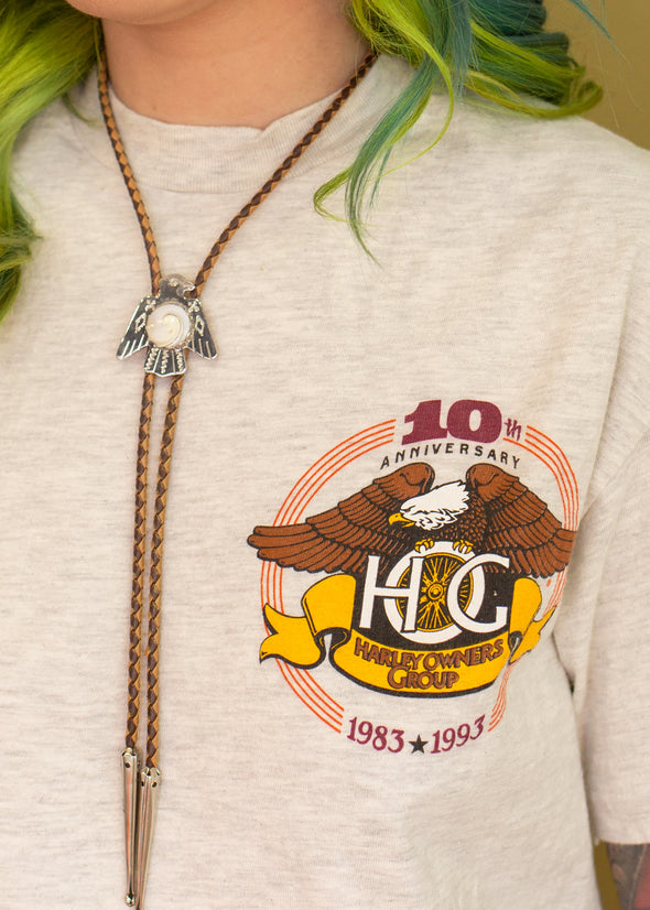 Vintage 90s Harley Owners Group Tee