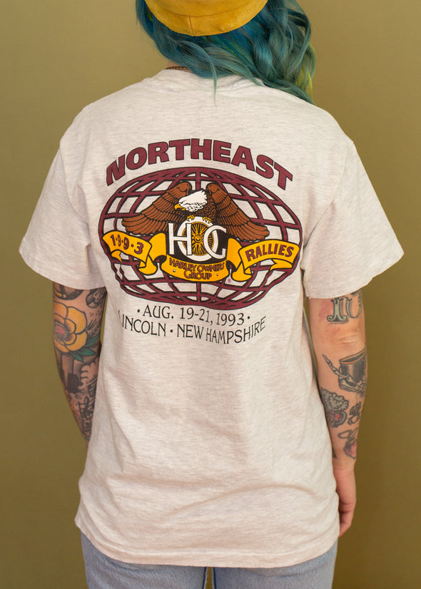 Vintage 90s Harley Owners Group Tee