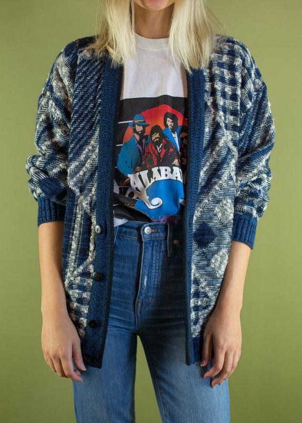 Vintage Slouchy Grandpa Cardigan