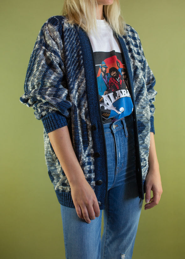 Vintage Slouchy Grandpa Cardigan