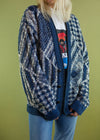 Vintage Slouchy Grandpa Cardigan