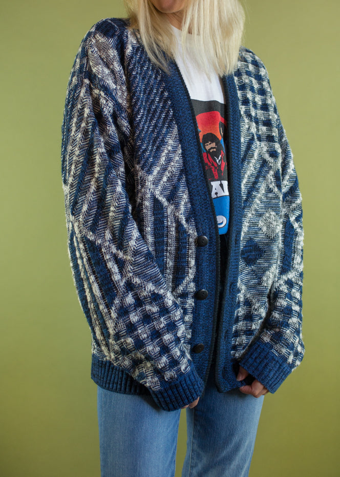 Vintage Slouchy Grandpa Cardigan - Main Image
