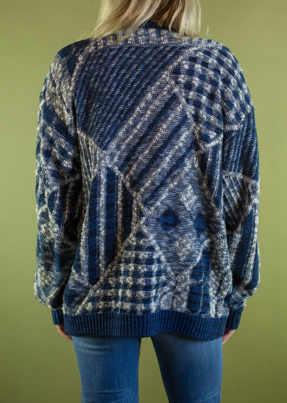 Vintage Slouchy Grandpa Cardigan