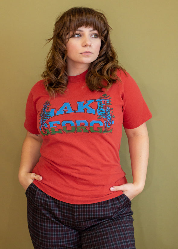 Vintage 90s Lake George Tee