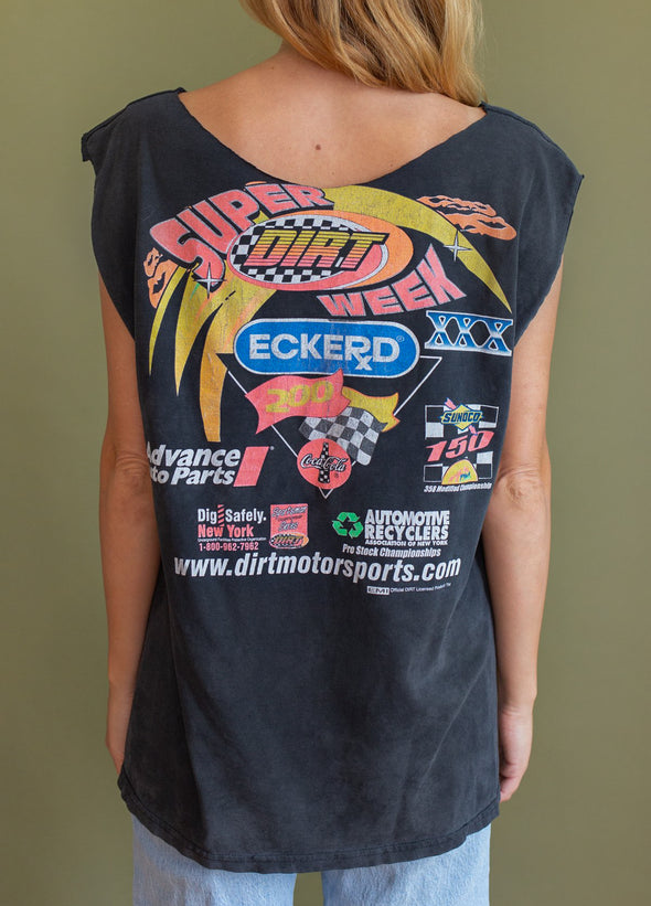 Vintage Faded Dirt Week Racing Tank