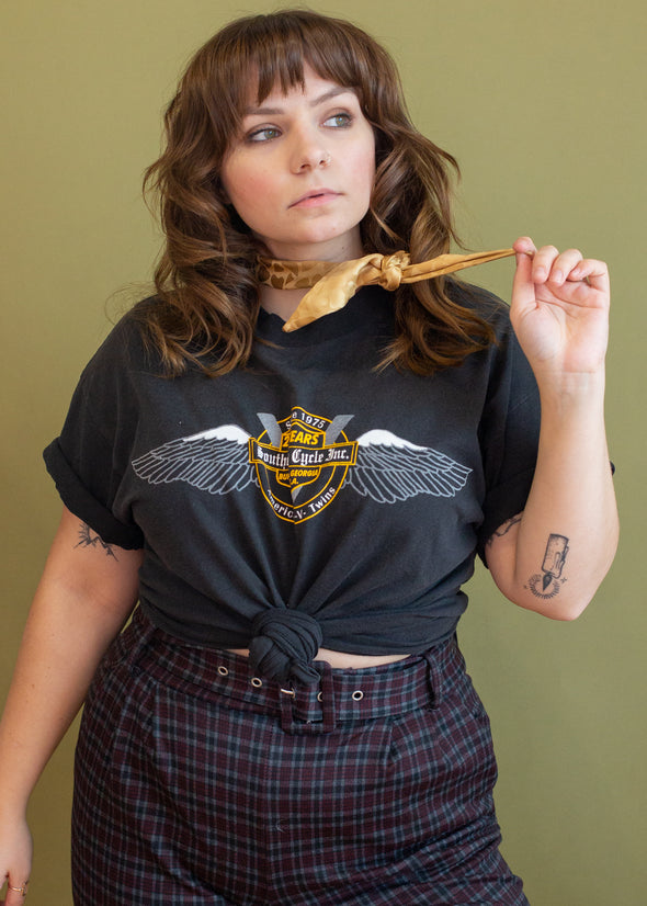 Vintage 90s Southern Cycle Biker Tee