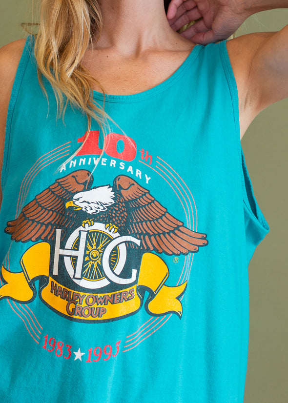 Vintage 1993 HOG 10th Anniversary Tank