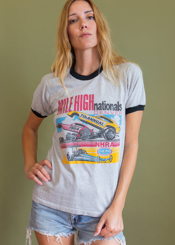 Vintage 1984 NHRA Mile High Nationals Ringer