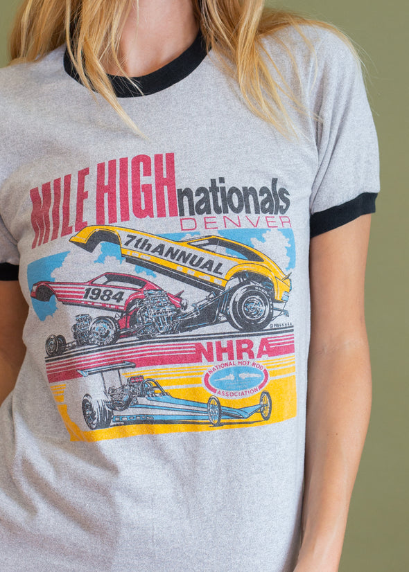 Vintage 1984 NHRA Mile High Nationals Ringer