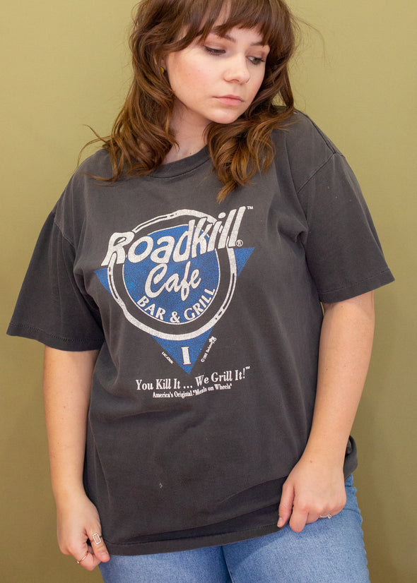Vintage 90s Faded Road Kill Cafe Tee