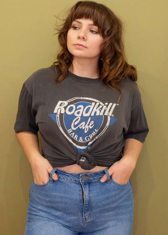 Vintage 90s Faded Road Kill Cafe Tee