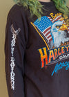 Vintage 90s Harley Born In The USA Tee