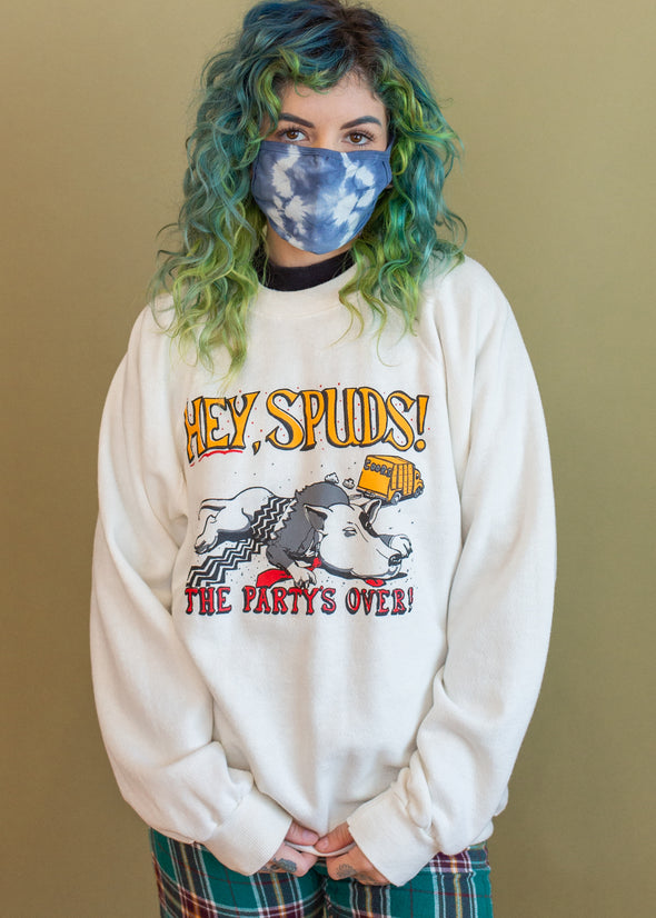 Vintage 1980s Spuds Mackenzie Coors Sweatshirt